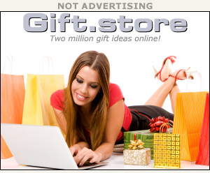 hypothetical ad for gift.store